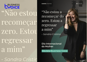 “Não estou a recomeçar do zero. Estou a regressar a Mim”